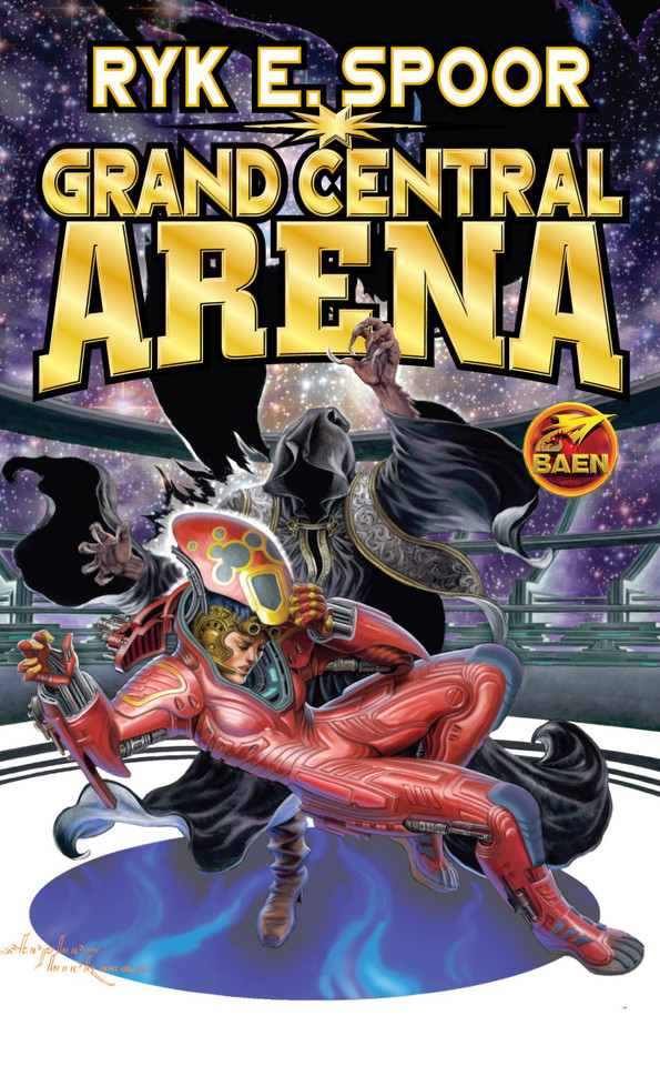 Grand Central Arena book cover by Ryk E. Spoor