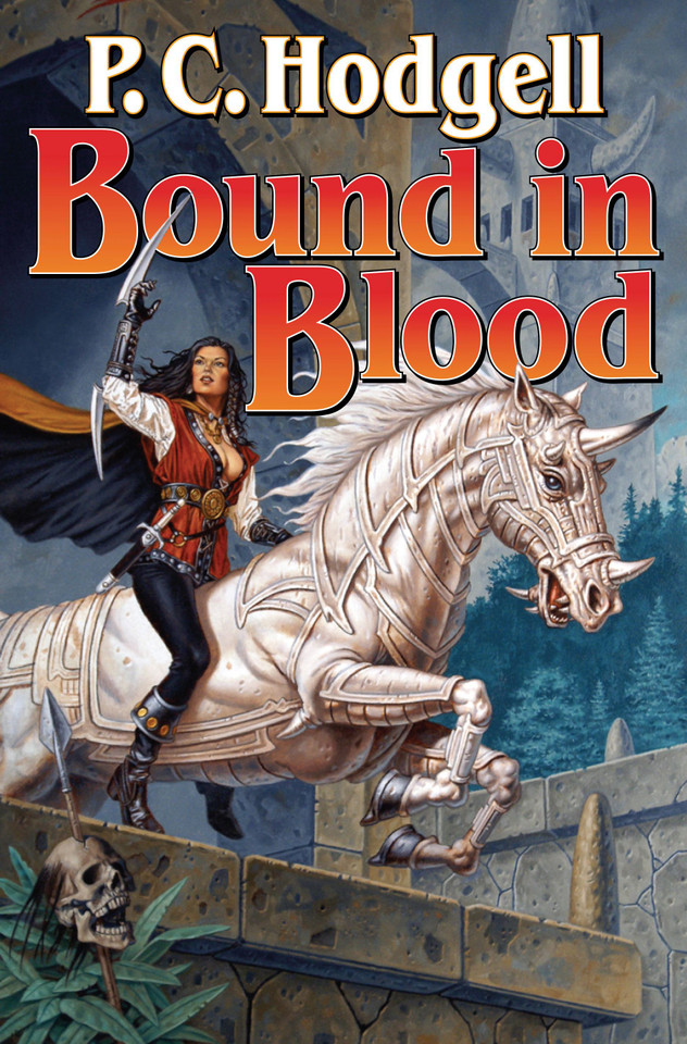 Bound in Blood: N/A book cover by P.C. Hodgell