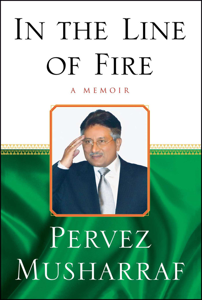 In the Line of Fire: A Memoir book cover by Pervez Musharraf