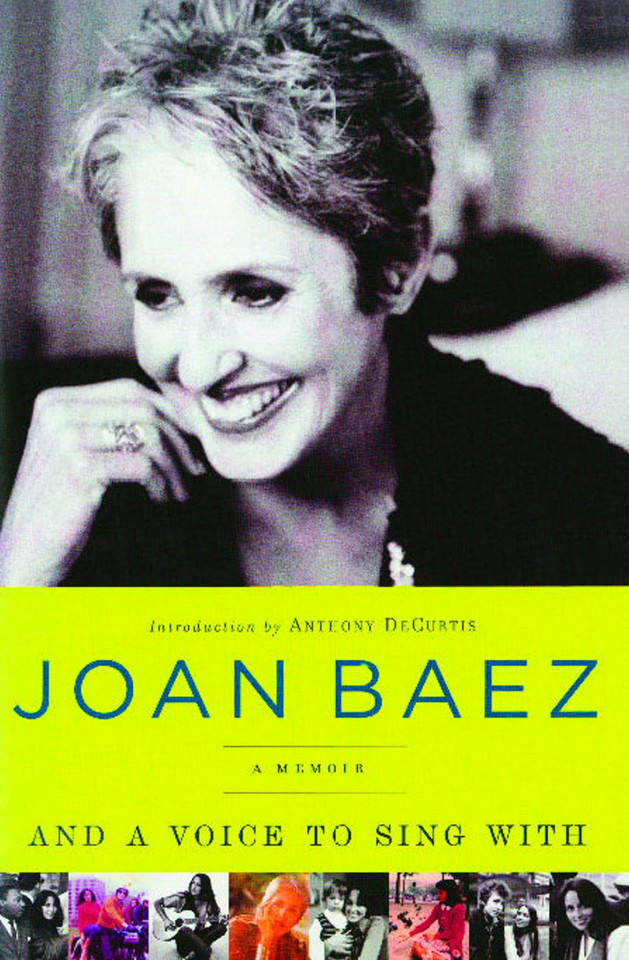 And A Voice to Sing With: A Memoir book cover by Joan Baez