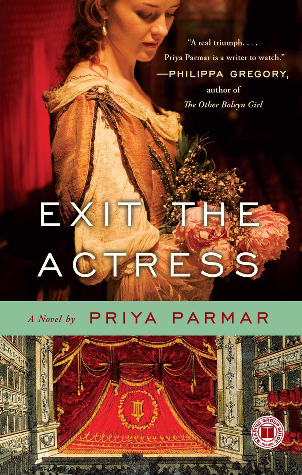 Exit the Actress: A Novel book cover by Priya Parmar