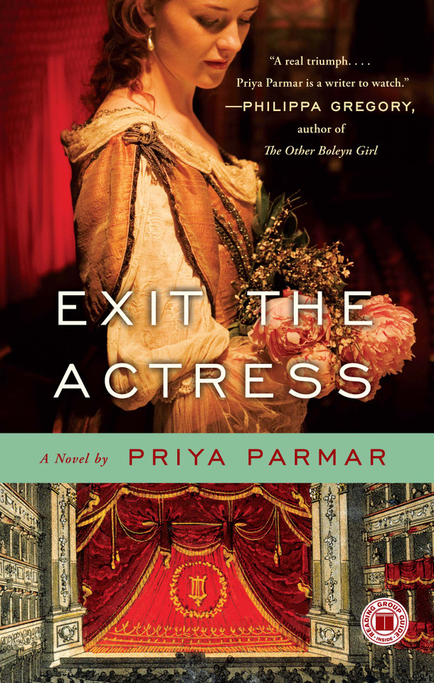 Exit the Actress: A Novel book cover by Priya Parmar