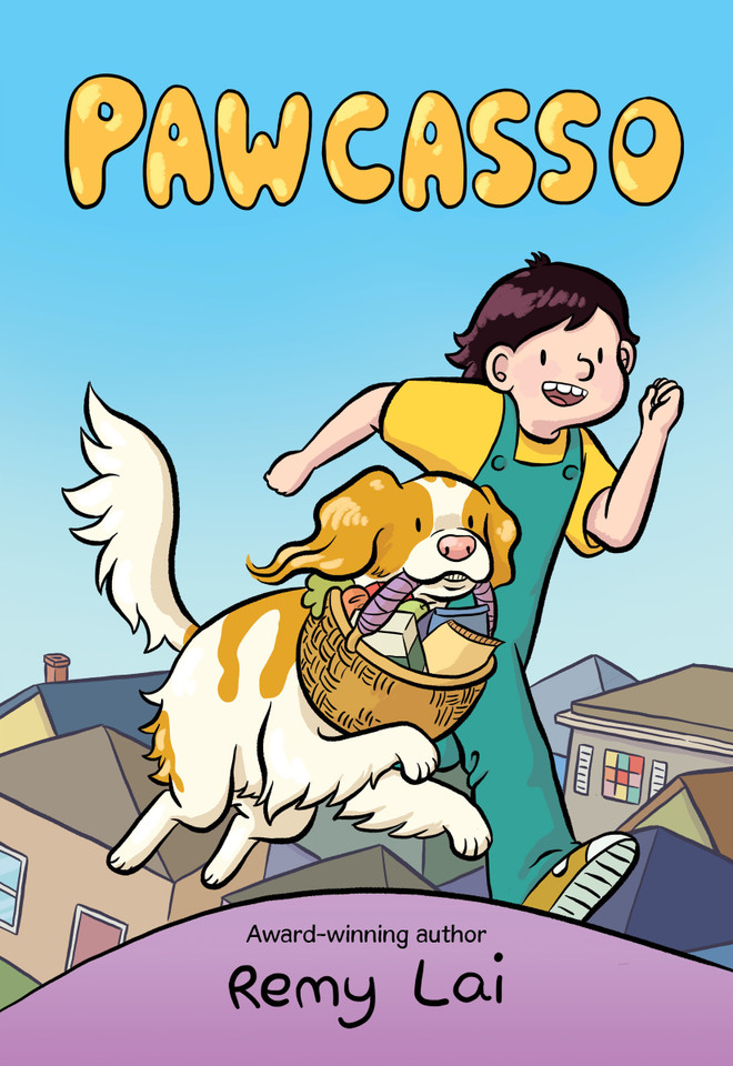 Pawcasso book cover by Remy Lai