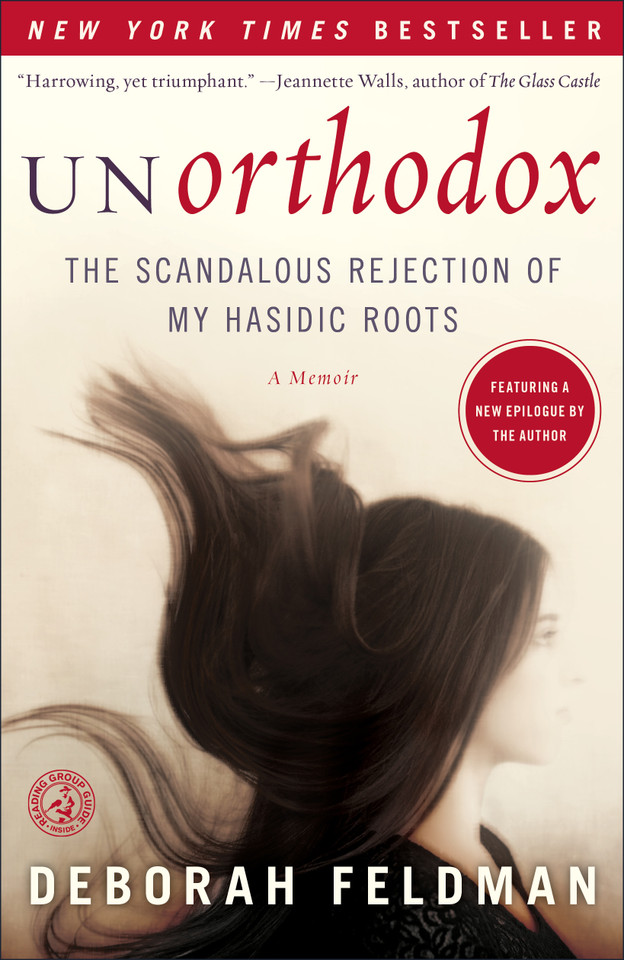 Unorthodox: The Scandalous Rejection of My Hasidic Roots book cover by Deborah Feldman