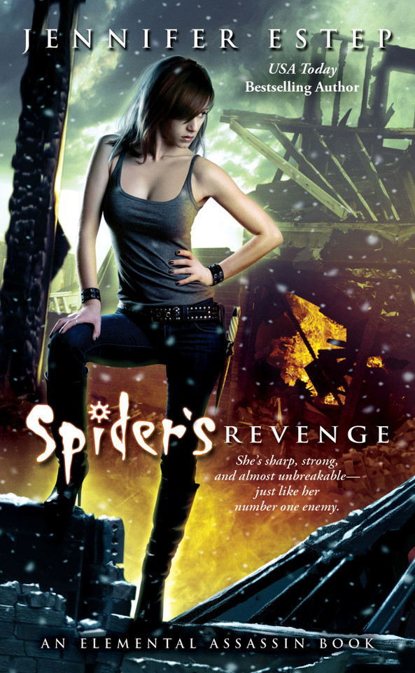 Spider's Revenge (Elemental Assassin) book cover by Jennifer Estep
