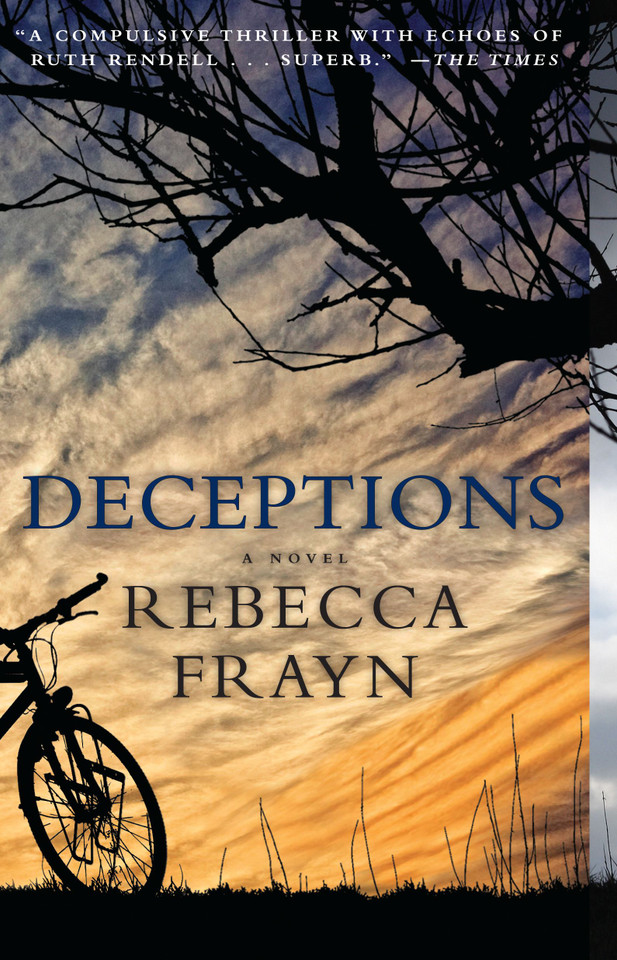 Deceptions: A Novel book cover by Rebecca Frayn