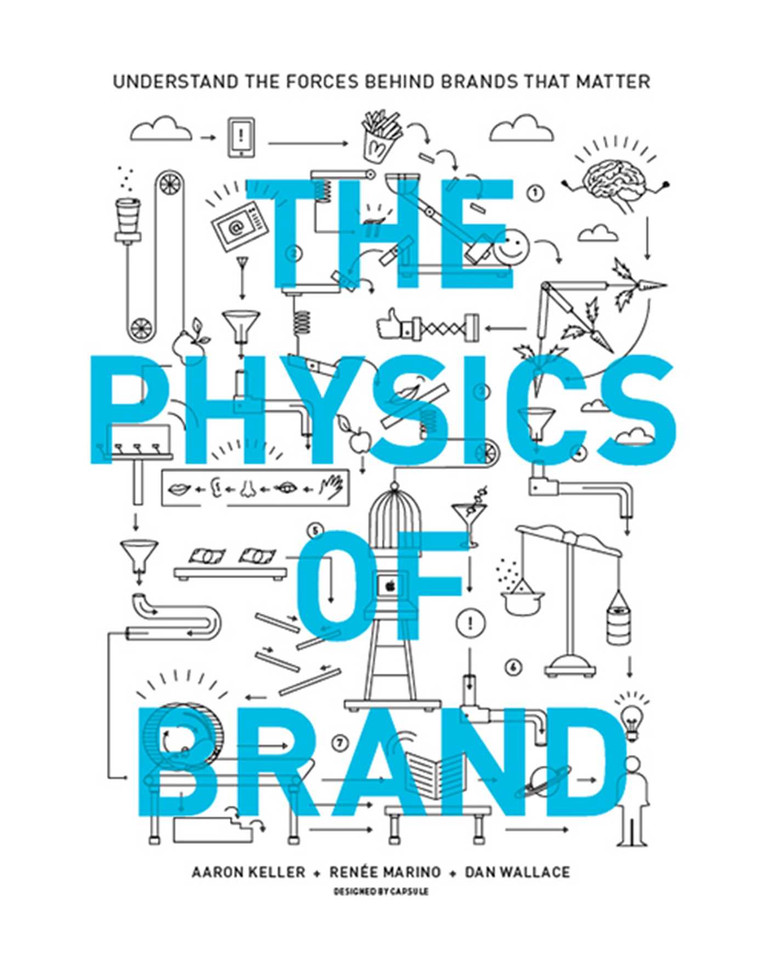 The Physics of Brand: Understand the Forces Behind Brands That Matter book cover by Aaron Keller, Renee Marino, Dan Wallace