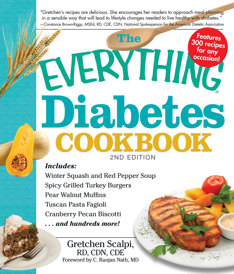 The Everything Diabetes Cookbook (Everything® Series) book cover by Gretchen Scalpi