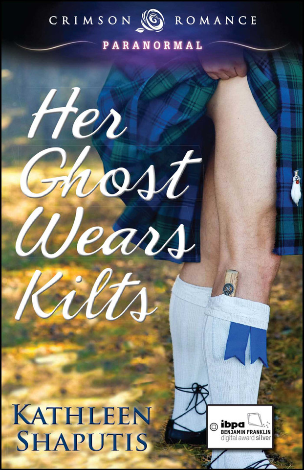 Her Ghost Wears Kilts (Baillie Castle) book cover by Kathleen Shaputis