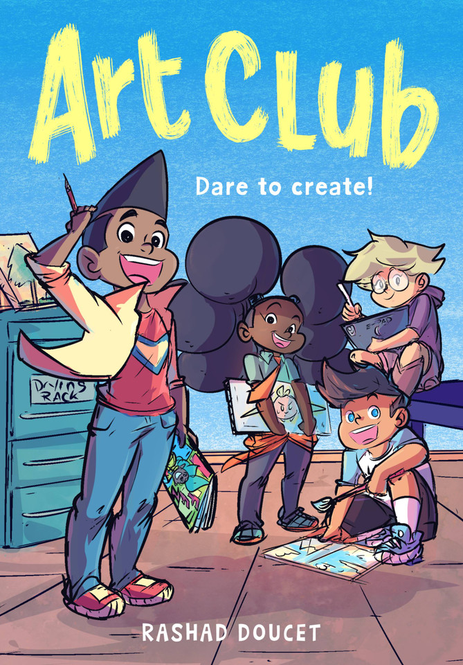 Art Club (A Graphic Novel) book cover by Rashad Doucet