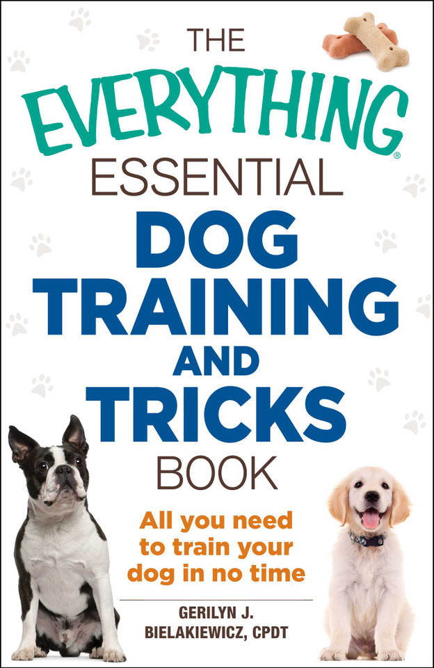 The Everything Essential Dog Training and Tricks Book: All You Need to Train Your Dog in No Time (Everything® Series) book cover by Gerilyn J Bielakiewicz
