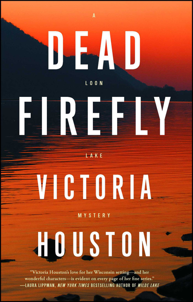 Dead Firefly (A Loon Lake Mystery) book cover by Victoria Houston