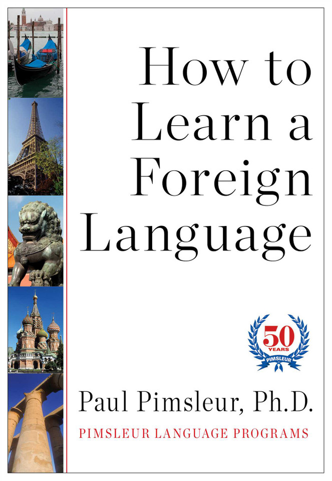 How to Learn a Foreign Language book cover by Paul Pimsleur
