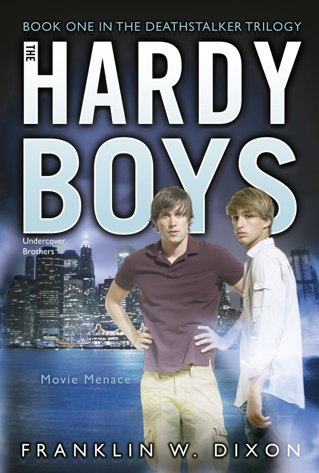 Movie Menace: Book One in the Deathstalker Trilogy (Hardy Boys (All New) Undercover Brothers) book cover by Franklin W. Dixon