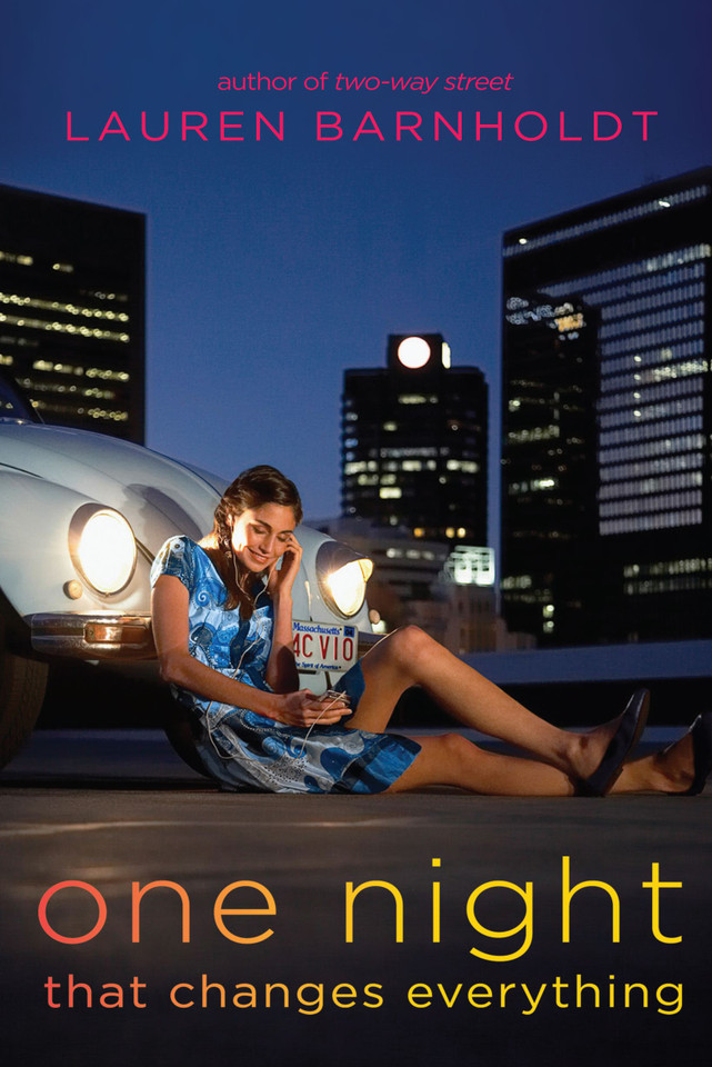 One Night That Changes Everything book cover by Lauren Barnholdt