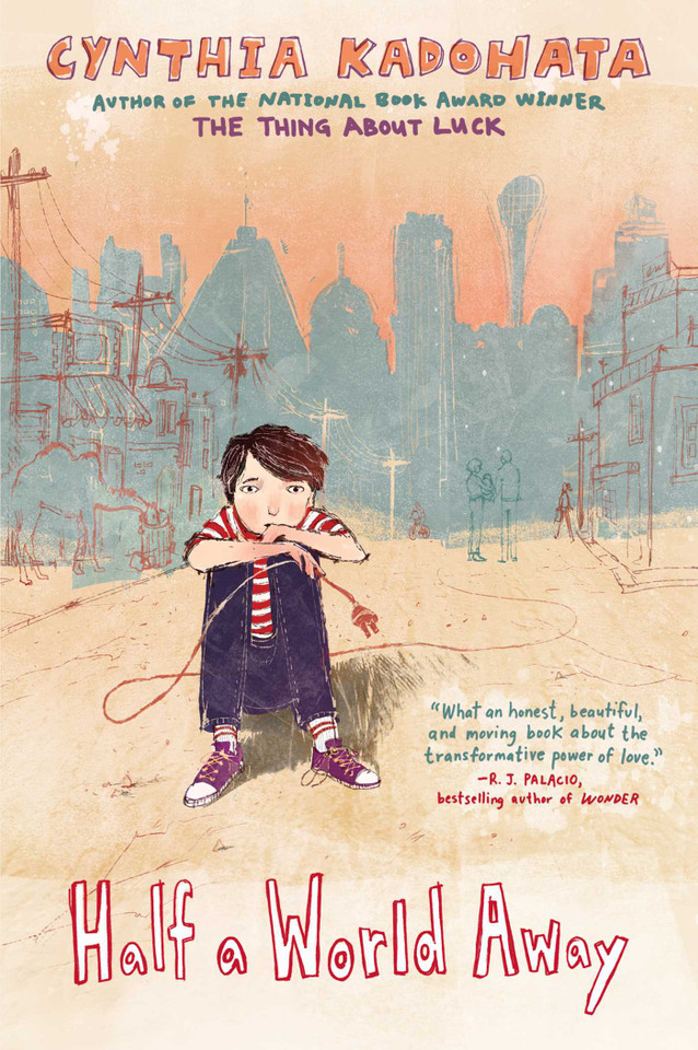 Half a World Away book cover by Cynthia Kadohata