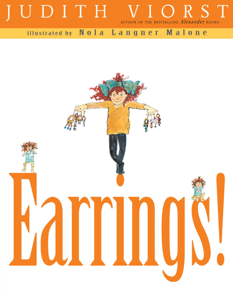 Earrings! book cover by Judith Viorst
