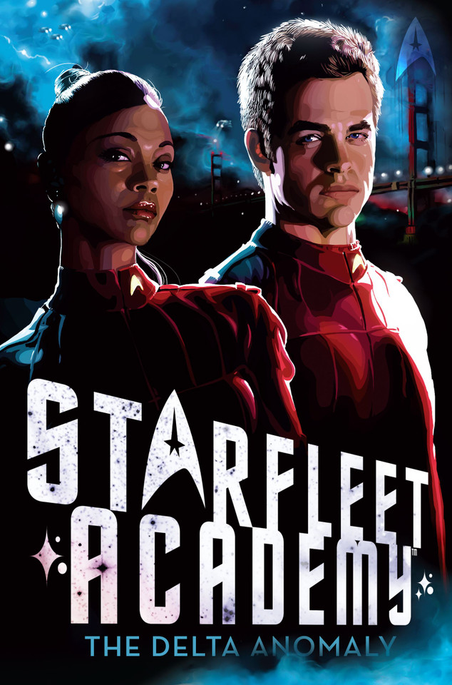 The Delta Anomaly (Star Trek: Starfleet Academy) book cover by Rick Barba