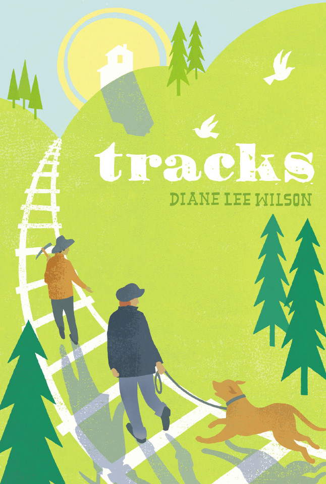 Tracks book cover by Diane Lee Wilson
