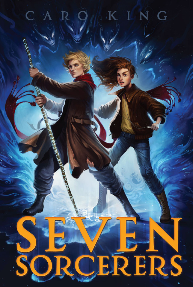 Seven Sorcerers book cover by Caro King