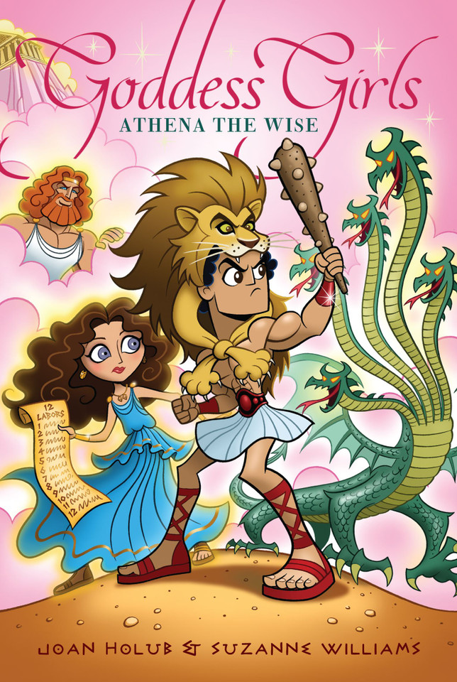Athena the Wise (Goddess Girls) book cover by Joan Holub, Suzanne Williams