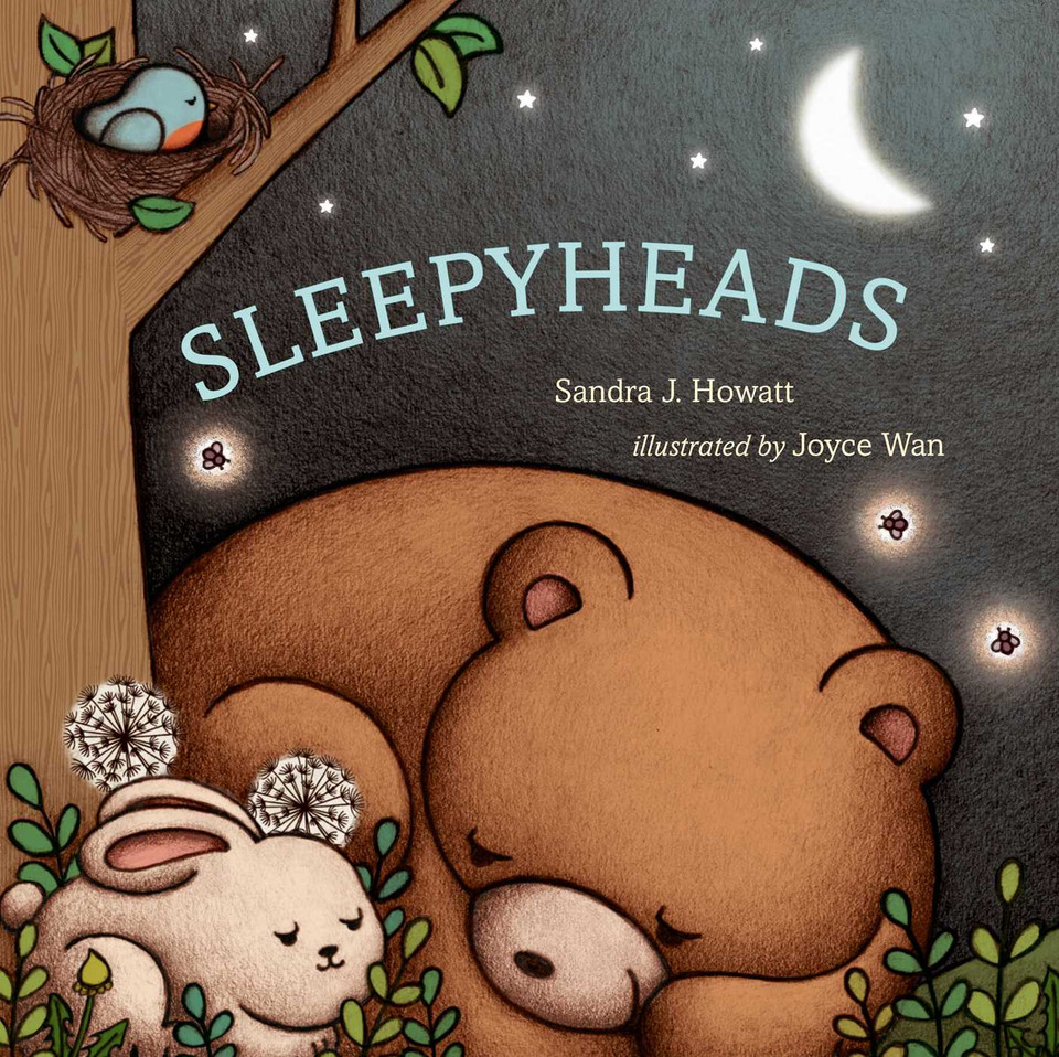 Sleepyheads book cover by Sandra J. Howatt