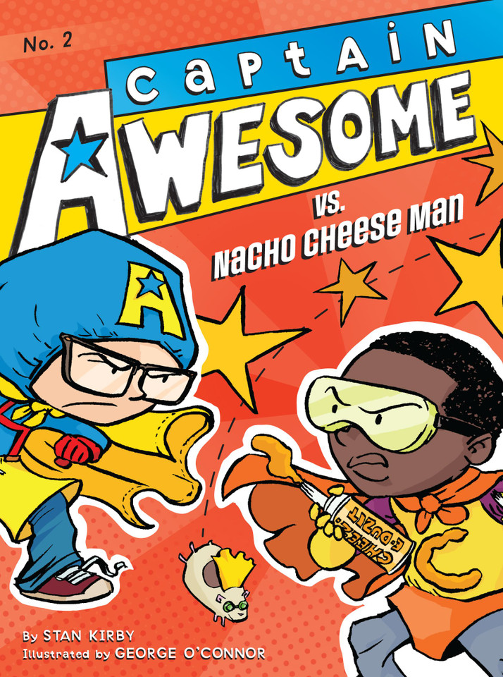 Captain Awesome vs. Nacho Cheese Man (Captain Awesome) book cover by Stan Kirby
