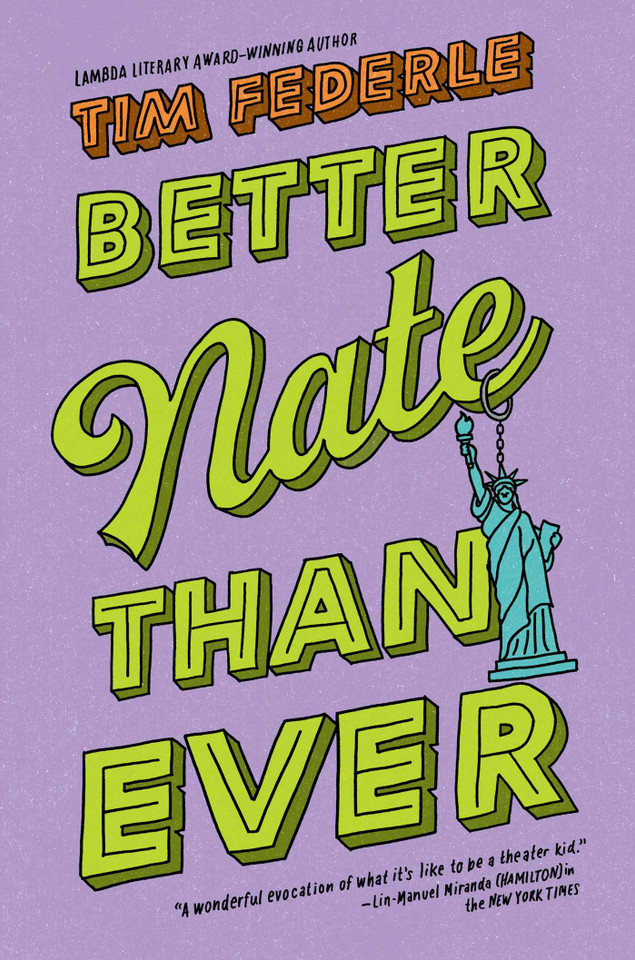 Better Nate Than Ever (Nate) book cover by Tim Federle
