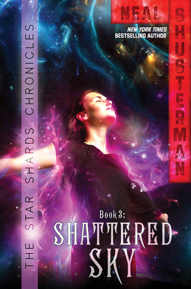 Shattered Sky (The Star Shards Chronicles) book cover by Neal Shusterman