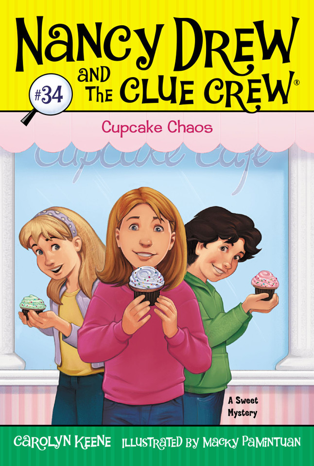 Cupcake Chaos (Nancy Drew and the Clue Crew) book cover by Carolyn Keene
