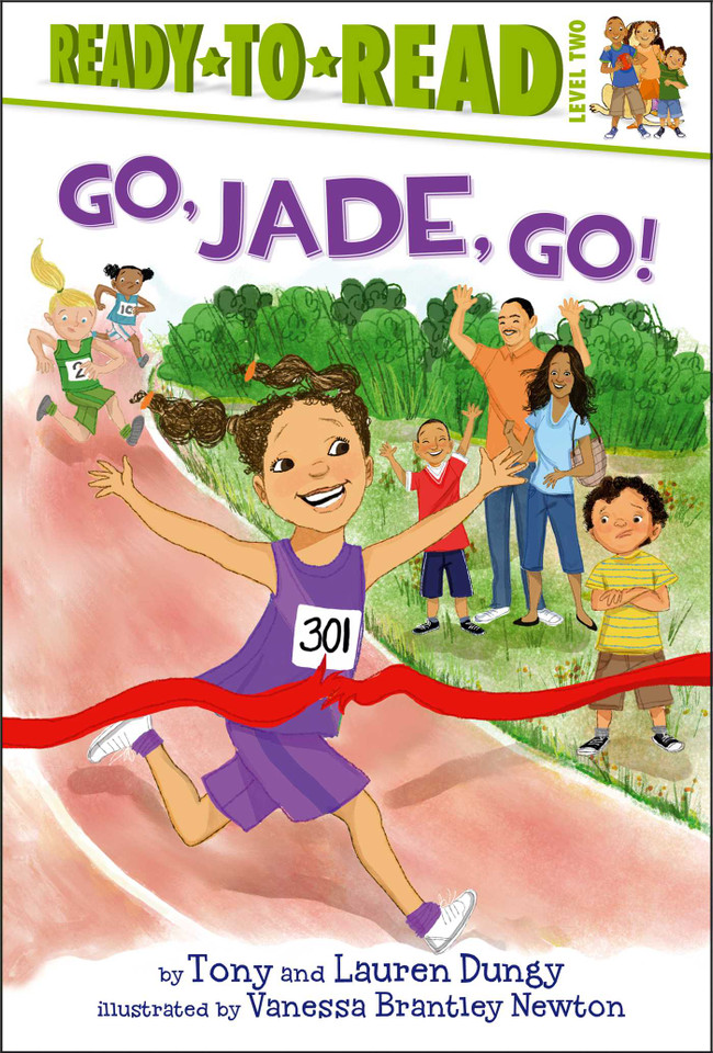 Go, Jade, Go!: Ready-to-Read Level 2 (Tony and Lauren Dungy Ready-to-Reads) book cover by Tony Dungy, Lauren Dungy