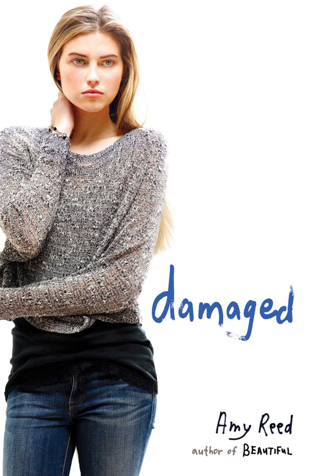 Damaged book cover by Amy Reed