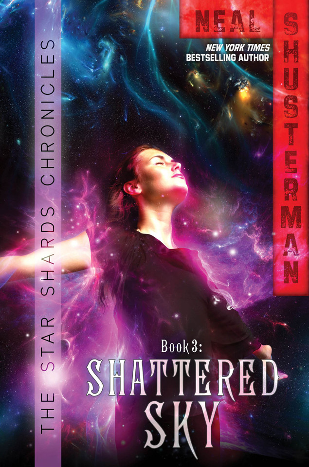 Shattered Sky (The Star Shards Chronicles) book cover by Neal Shusterman