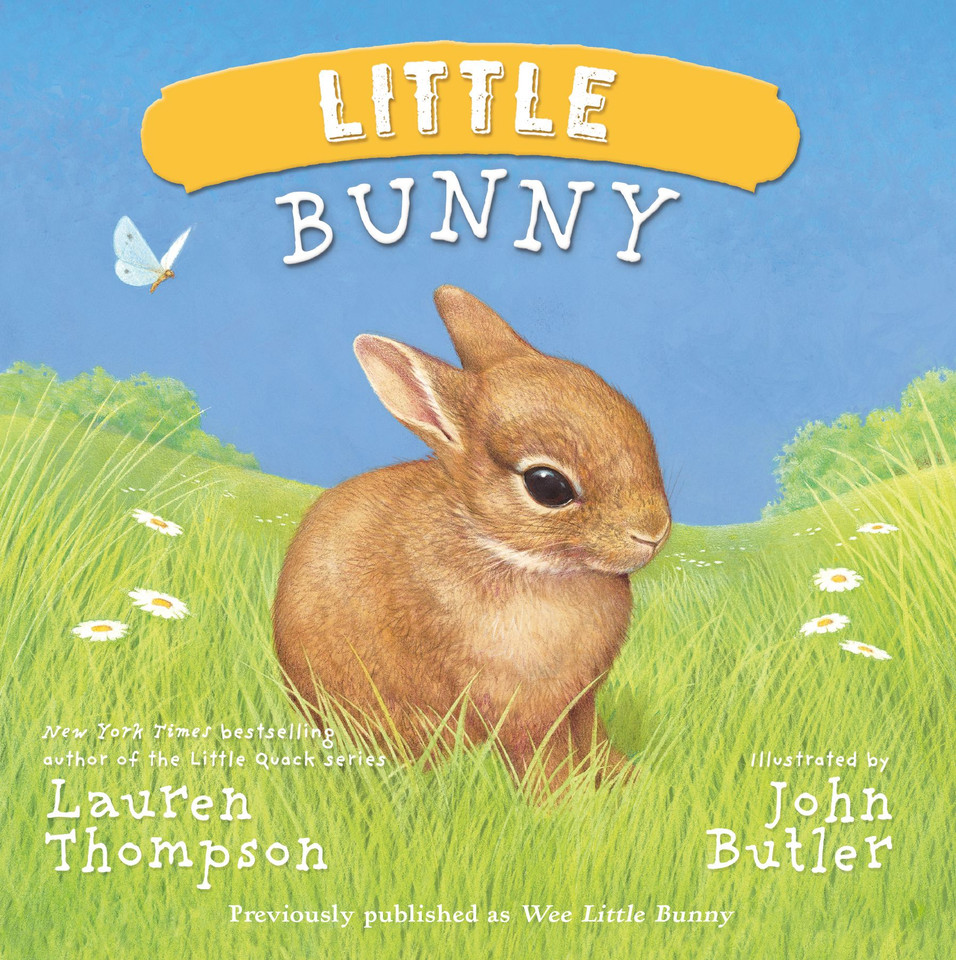 Little Bunny book cover by Lauren Thompson
