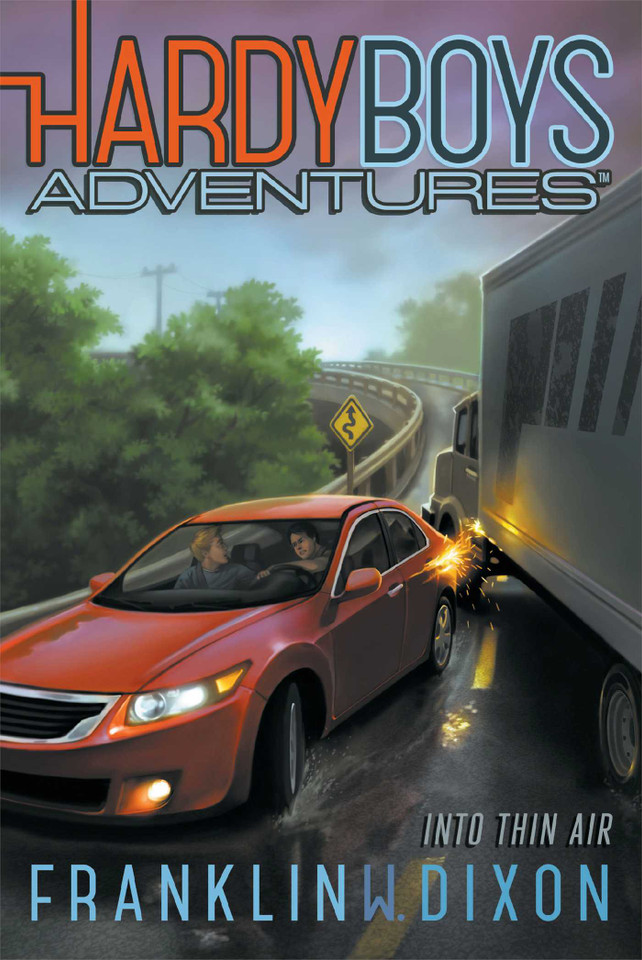 Into Thin Air (Hardy Boys Adventures) book cover by Franklin W. Dixon