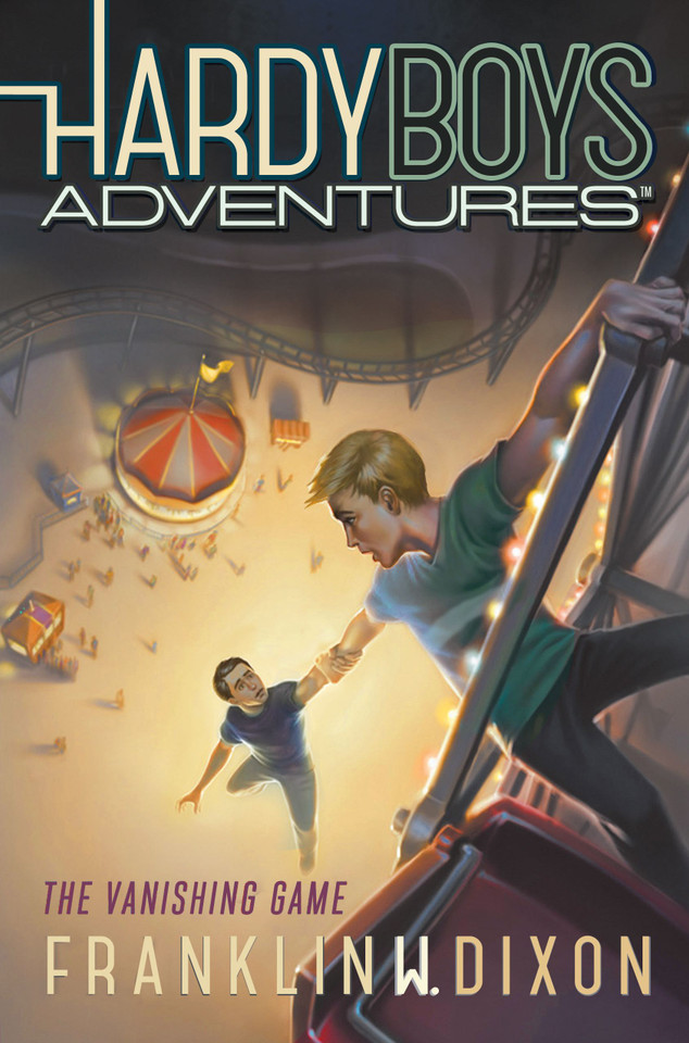 The Vanishing Game (Hardy Boys Adventures) book cover by Franklin W. Dixon