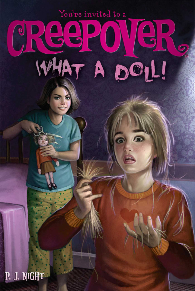 What a Doll! (You're Invited to a Creepover) book cover by P.J. Night