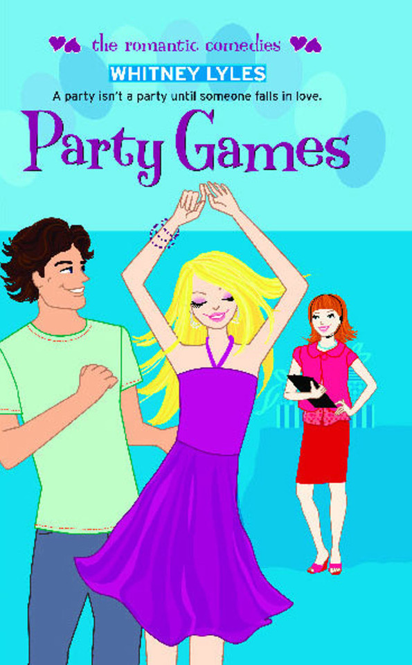 Party Games (The Romantic Comedies) book cover by Whitney Lyles