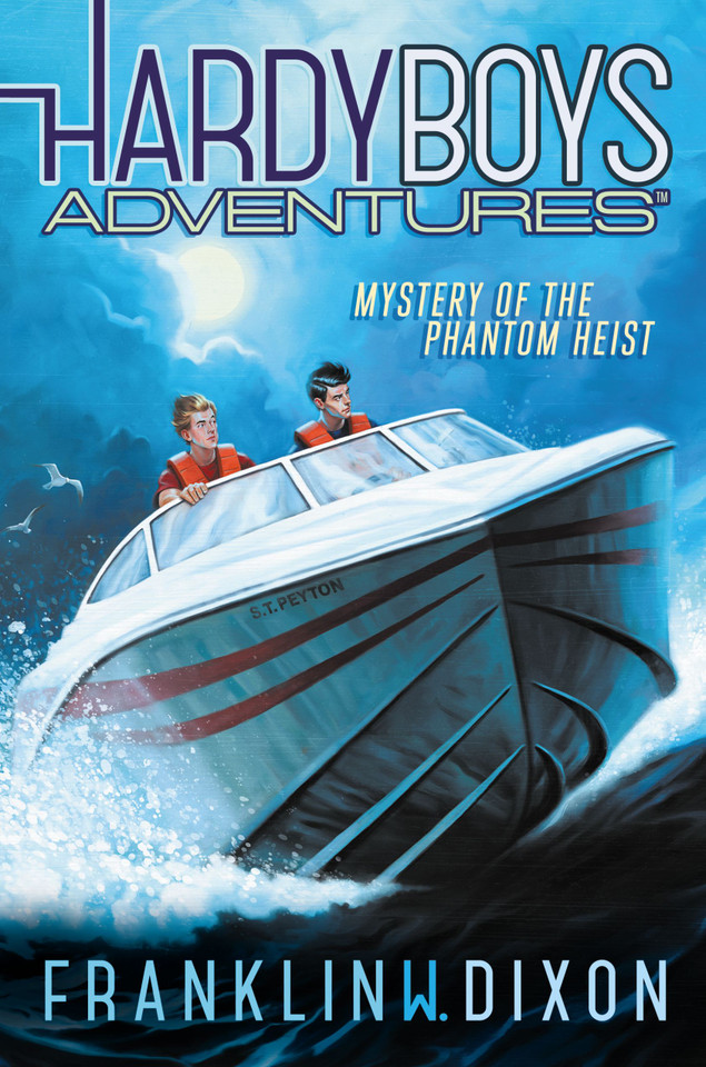 Mystery of the Phantom Heist (Hardy Boys Adventures) book cover by Franklin W. Dixon