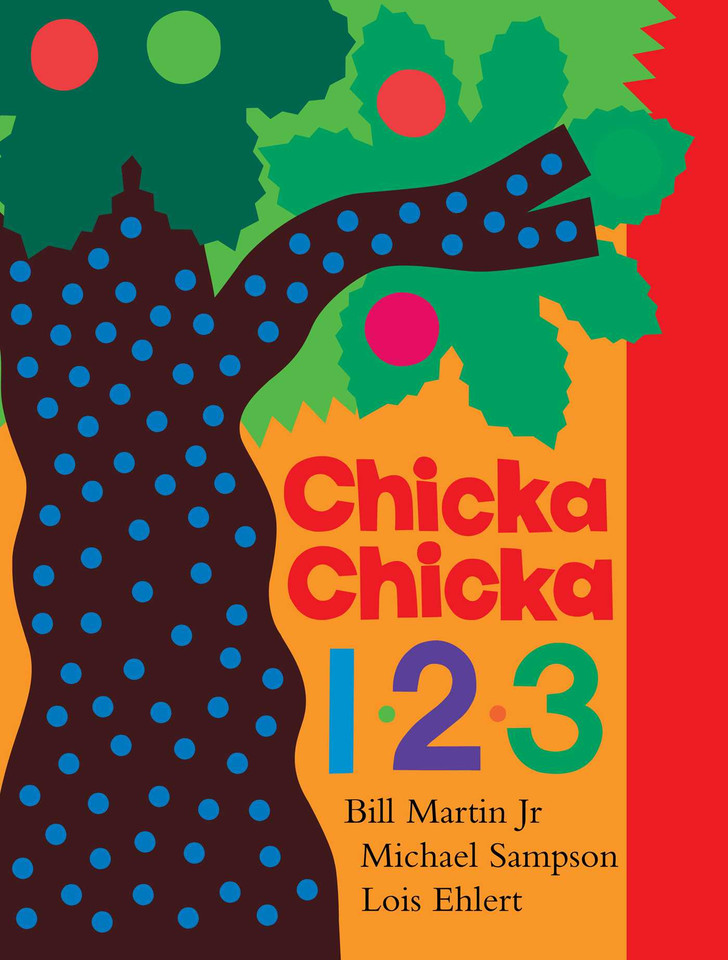 Chicka Chicka 1, 2, 3: Oversized Lap Board Book (Chicka Chicka Book, A) book cover by Bill Martin, Michael Sampson