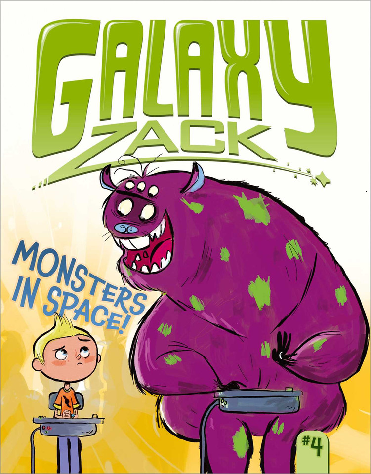 Monsters in Space! (Galaxy Zack) book cover by Ray O'Ryan