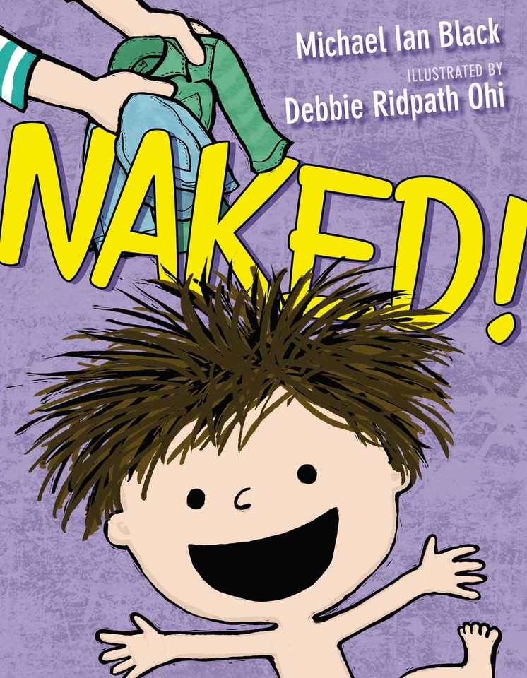 Naked! book cover by Michael Ian Black