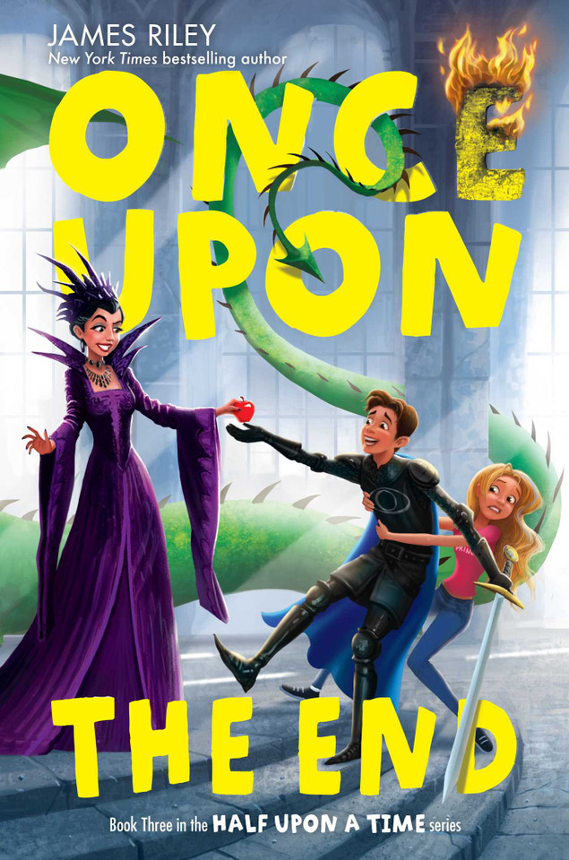 Once Upon the End (Half Upon a Time) book cover by James Riley