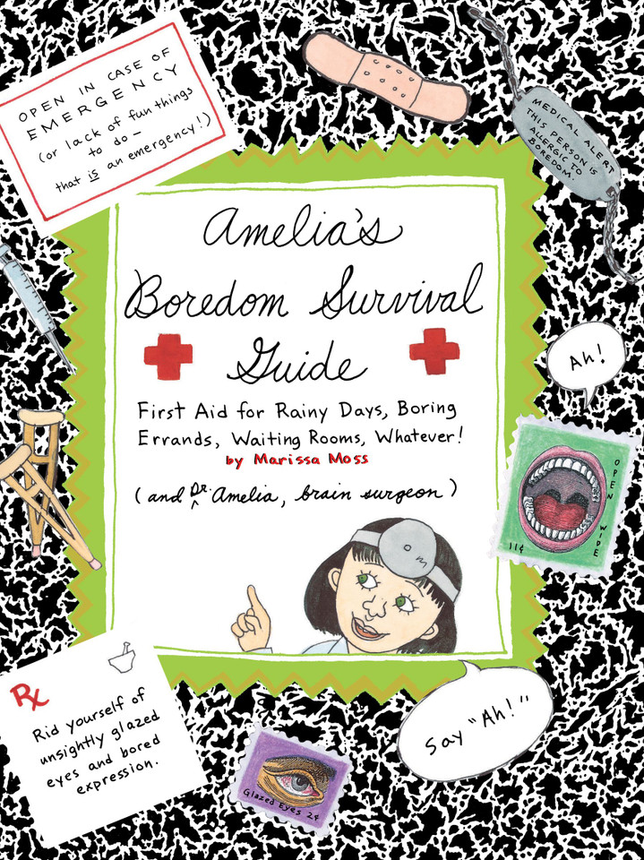 Amelia's Boredom Survival Guide (Amelia) book cover by Marissa Moss