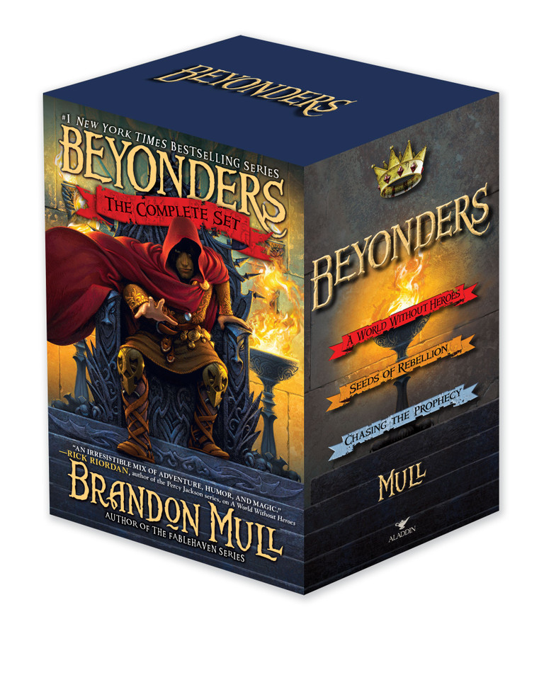 Beyonders The Complete Set (Boxed Set): A World Without Heroes; Seeds of Rebellion; Chasing the Prophecy (Beyonders) book cover by Brandon Mull
