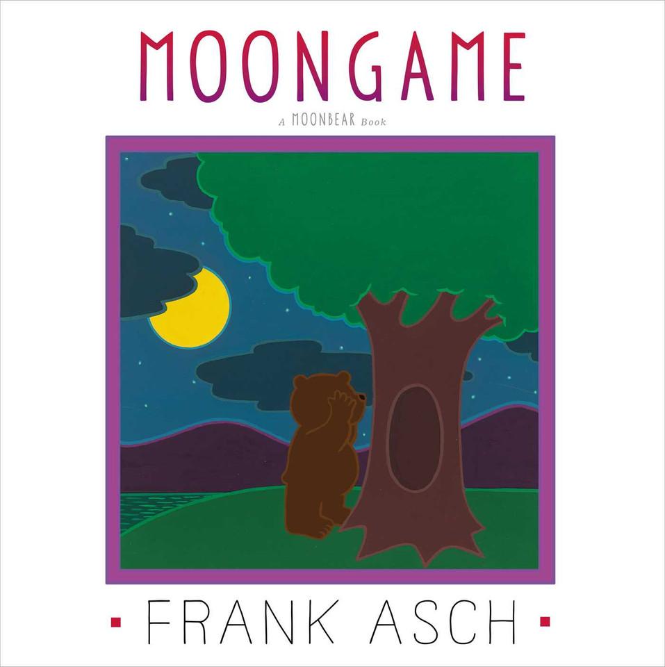 Moongame (Moonbear) book cover by Frank Asch