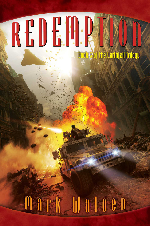 Redemption (The Earthfall Trilogy) book cover by Mark Walden
