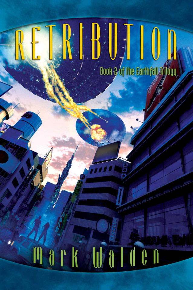 Retribution (The Earthfall Trilogy) book cover by Mark Walden