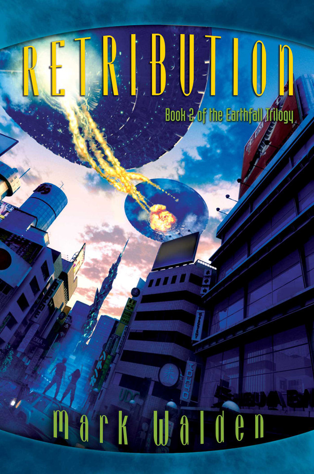 Retribution (The Earthfall Trilogy) book cover by Mark Walden
