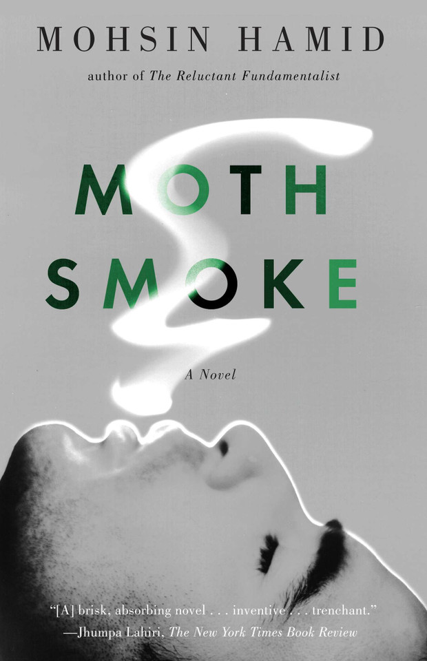 Moth Smoke book cover by Mohsin Hamid